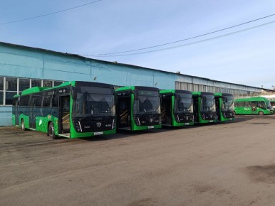 Копейское автопредприятие закупило пять новых автобусов