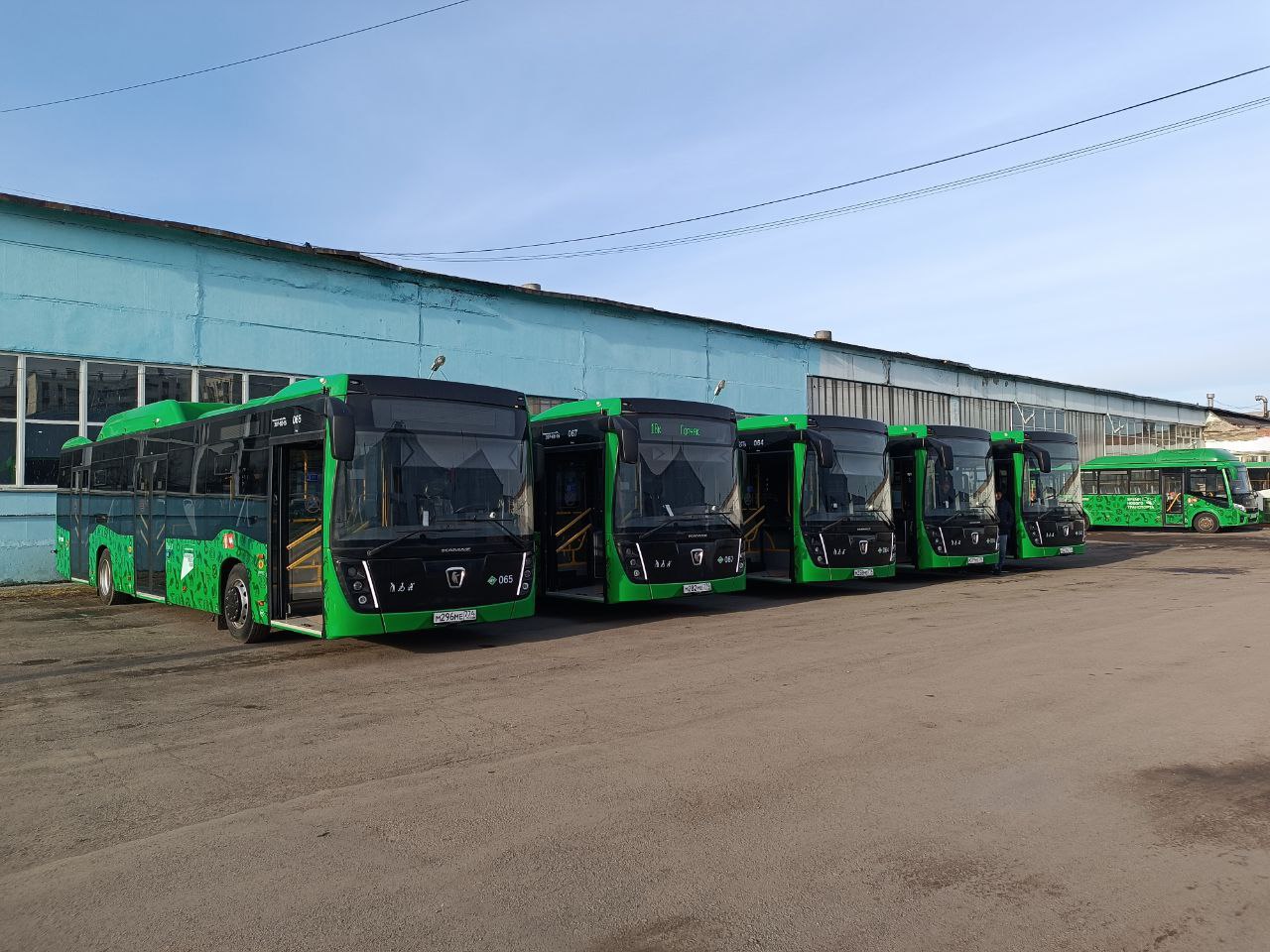 Копейское автопредприятие закупило пять новых автобусов