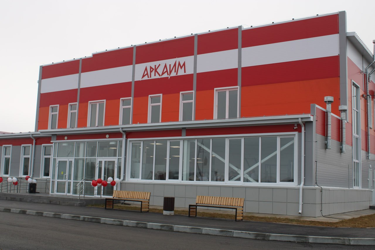 В селе Кизильское открыли новый современный спорткомплекс