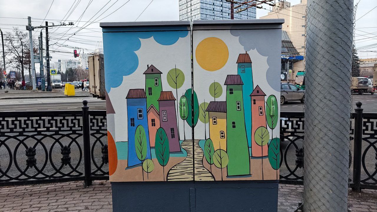 Еще шесть арт-шкафов украсили улицы Челябинска Еще шесть арт-шкафов украсили улицы Челябинска
