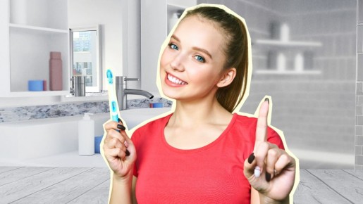 Смело кладите зубную щетку на край раковины: этот предмет отлично заменит стаканчик