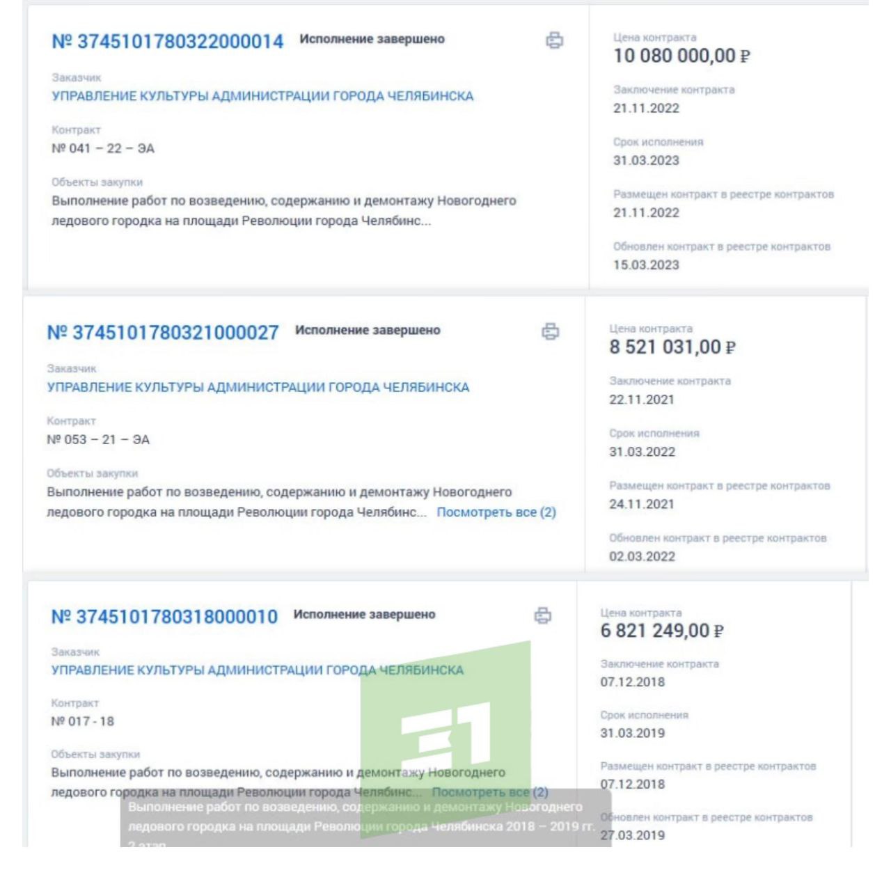 Возводить новогодние конструкции на пл. Революции будет компания «Уральский лед» из Екатеринбурга