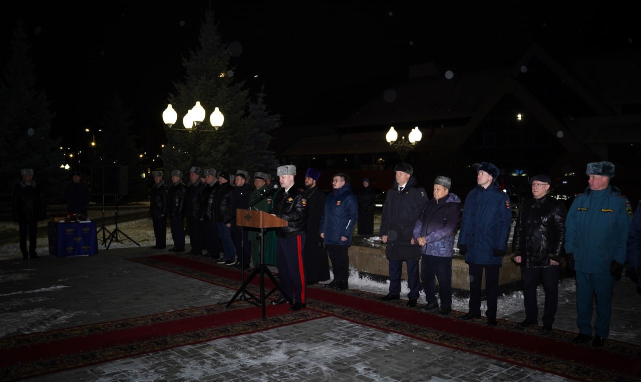 Сводный отряд южноуральских полицейских вернулся из служебной командировки на Северный Кавказ