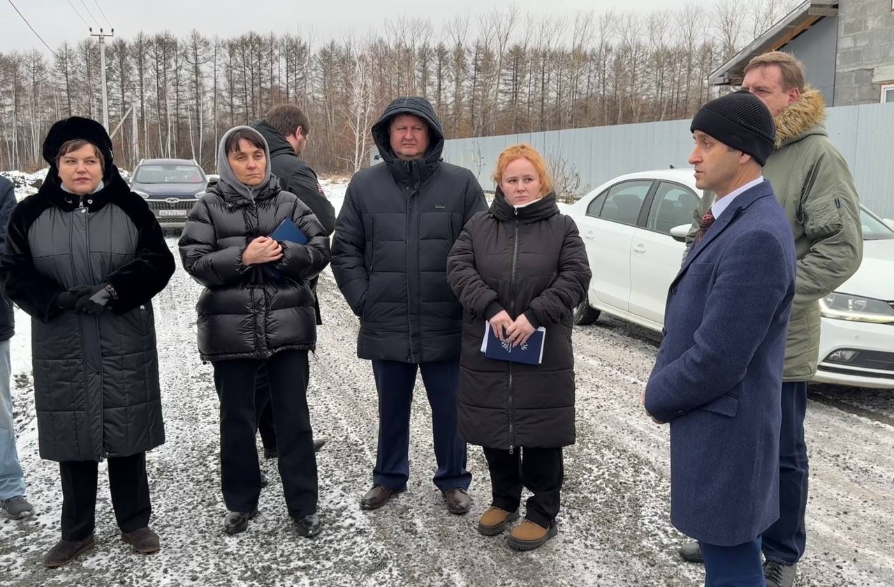 В поселке Развязка состоялась очередная встреча с жителями