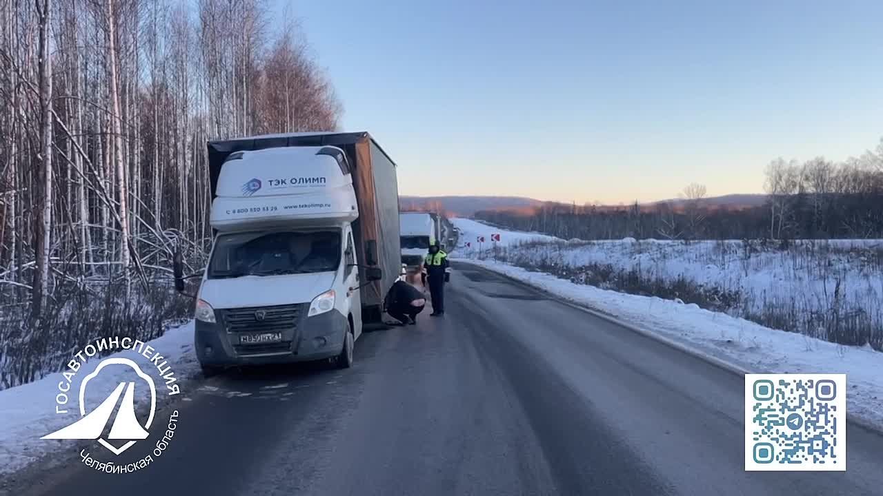 На 1562 км автодороги М-5 "Урал" (Москва-Челябинск) произошла поломка транспортного средства