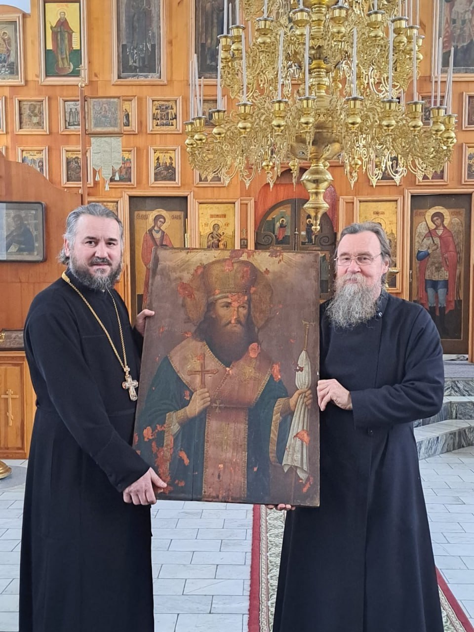 Старинную икону конца XIX века восстанавливают в Миассе