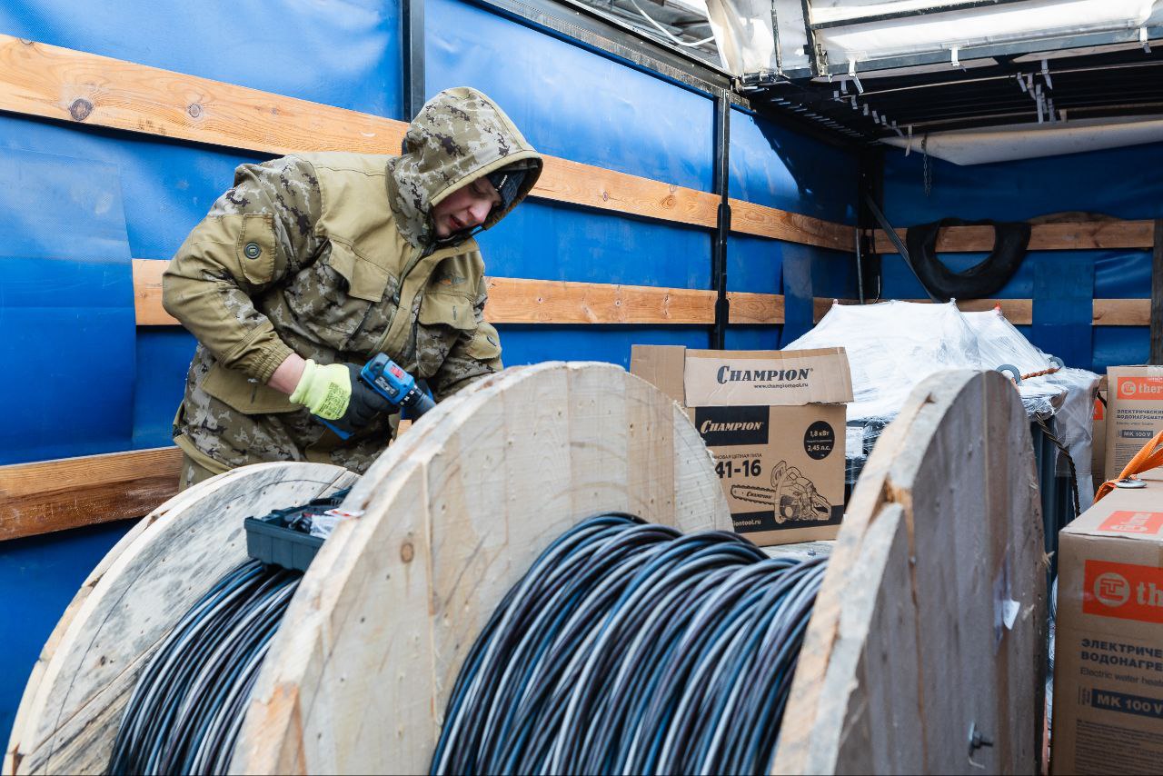 Военно-техническая помощь отправилась в зону СВО Военно-техническая помощь отправилась в зону СВО