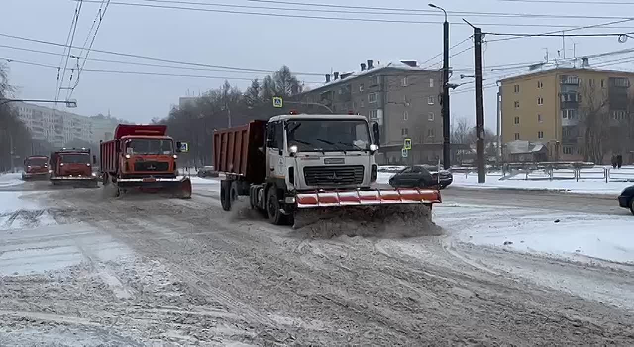 Ночное усиление. Снег, которые шел сегодня практически весь день, закончился