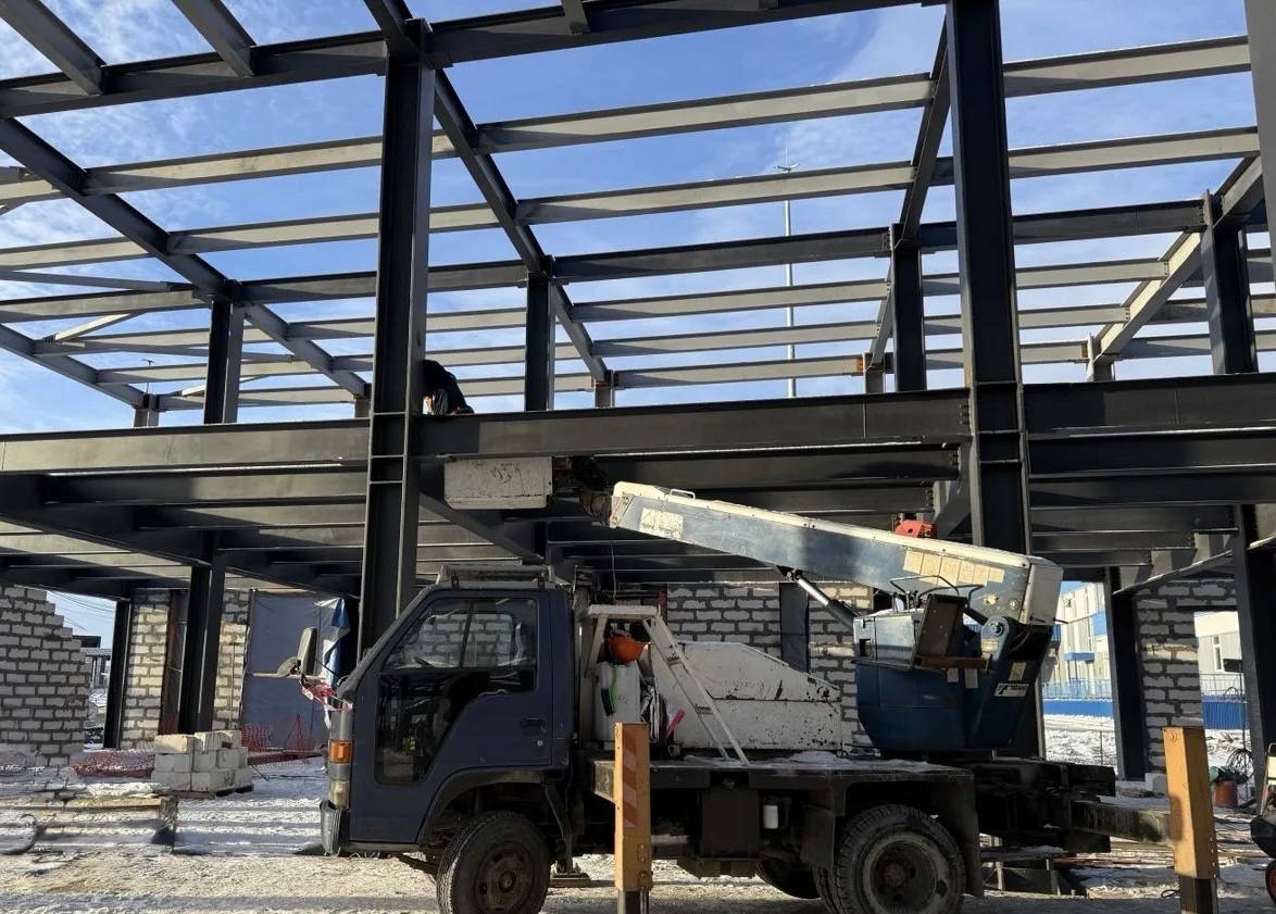 В Челябинской области продолжается строительство автомобильного пункта пропуска Бугристое В Челябинской области продолжается строительство автомобильного пункта пропуска Бугристое