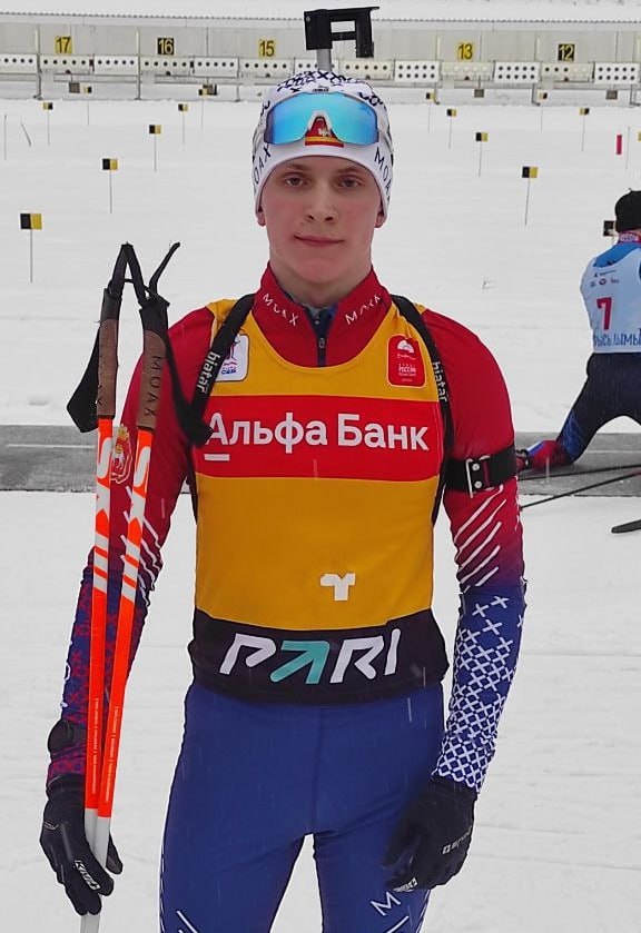 Представитель Челябинской области — бронзовый призер всероссийских соревнований по биатлону