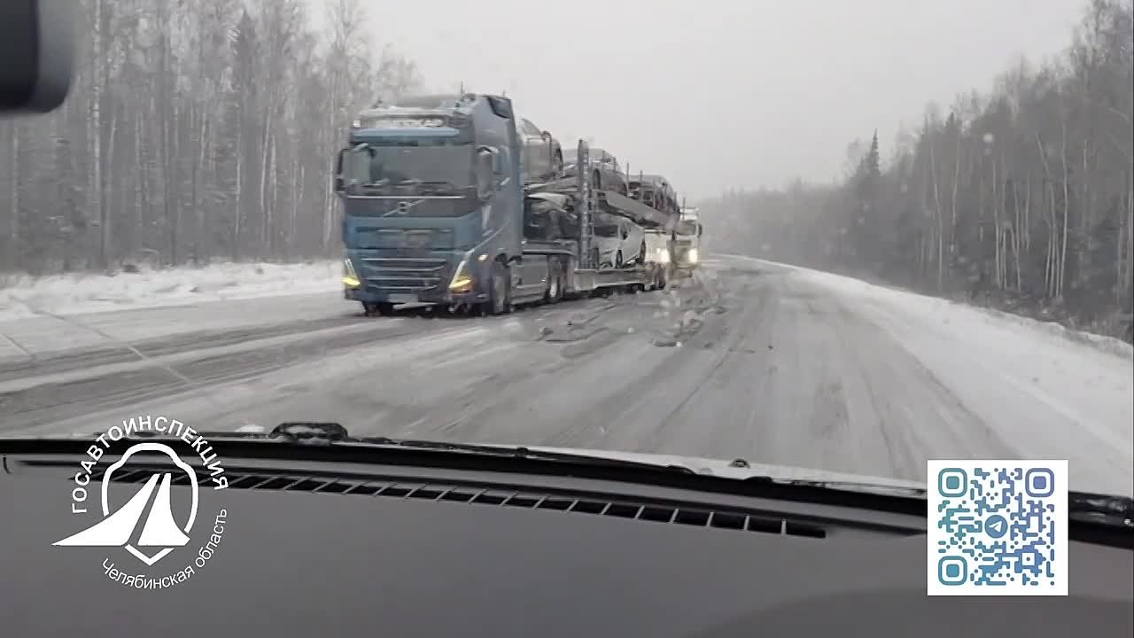 ВНИМАНИЕ, ВОДИТЕЛИ!. На федеральной трассе М-5 «Урал» (Москва-Челябинск) на 1684 км наблюдается затруднение движения