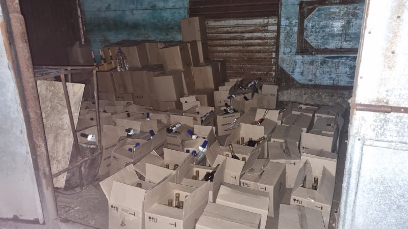 В Троицком районе ликвидирован цех по производству суррогатного алкоголя