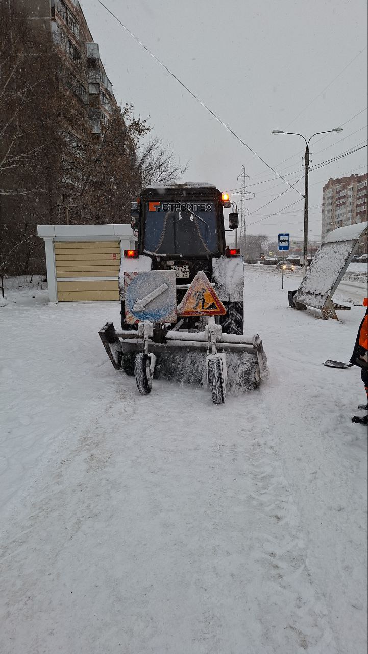 Дорожные службы оперативно начали уборку улиц Магнитогорска