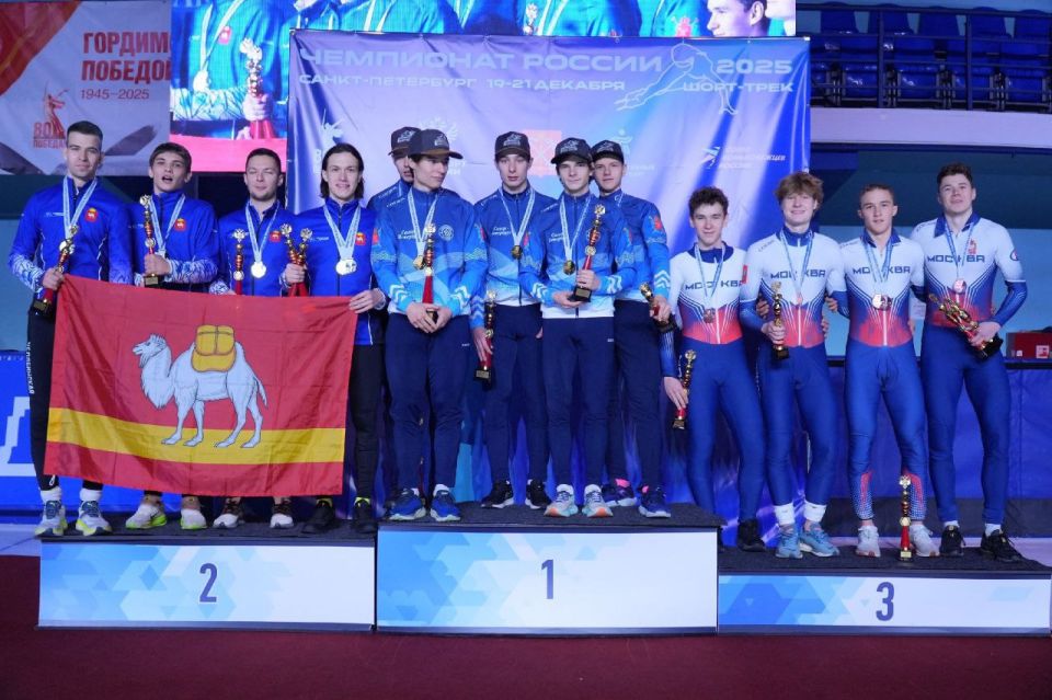 Представители Челябинской области — призеры чемпионата России по шорт-треку