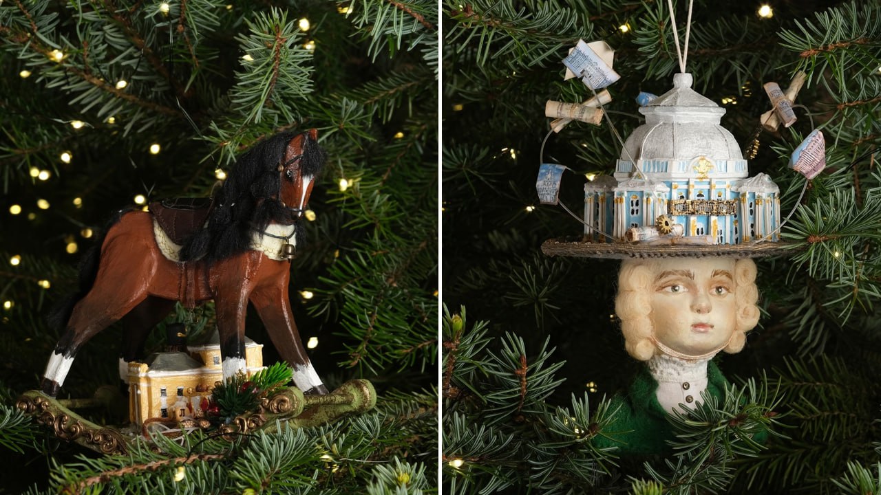 Новогодние игрушки, созданные юными рукодельницами из Челябинской области, будут украшать ёлку в "Эрмитаже" Новогодние игрушки, созданные юными рукодельницами из Челябинской области, будут украшать ёлку в "Эрмитаже"