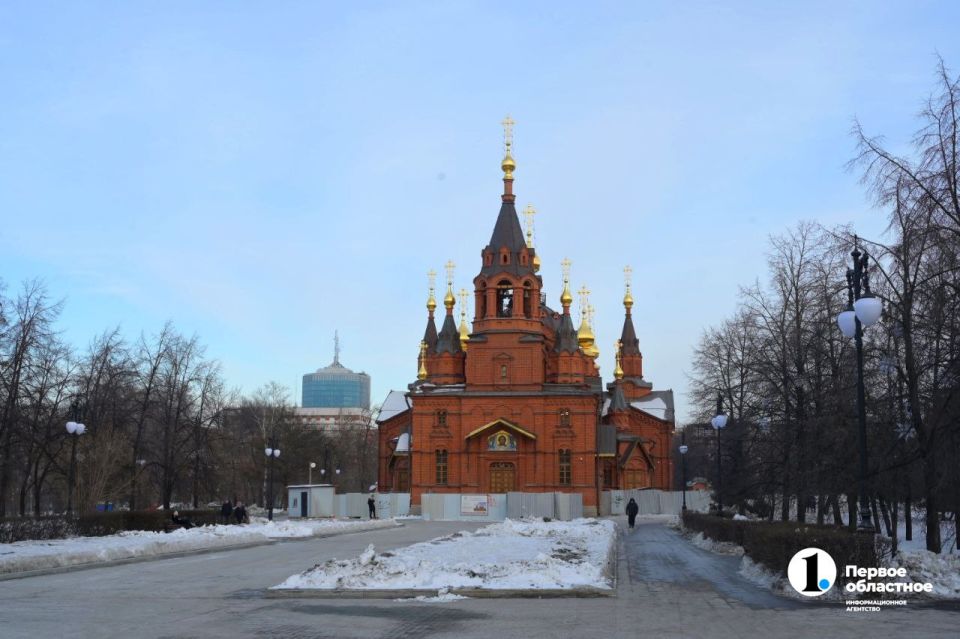 В Челябинске завершается реставрация храма Александра Невского на Алом поле