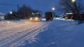 В Карталах продолжается очистка дорог от снега