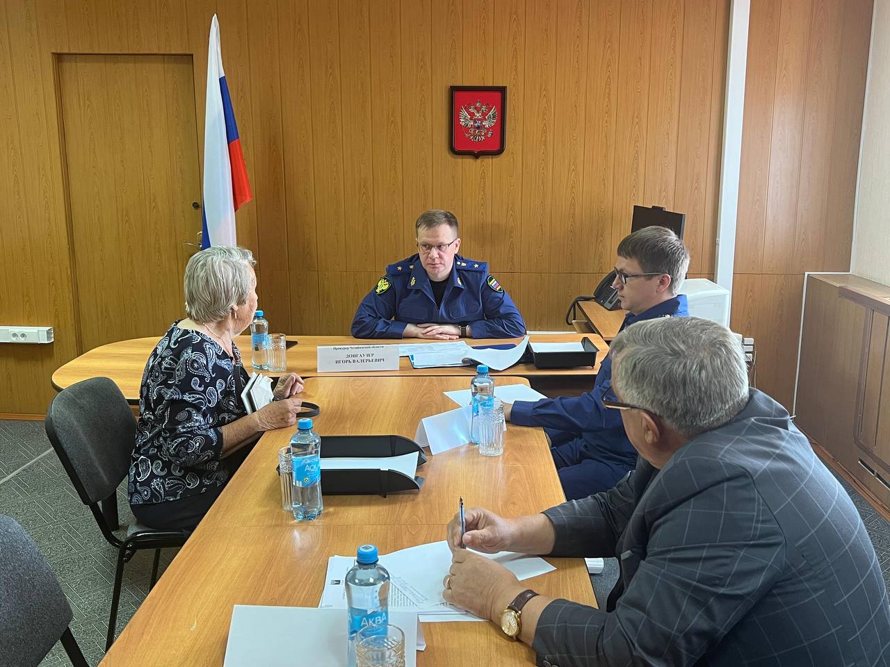 По итогам личного приема прокурора региона оказана помощь 87-летней пенсионерке из Октябрьского района
