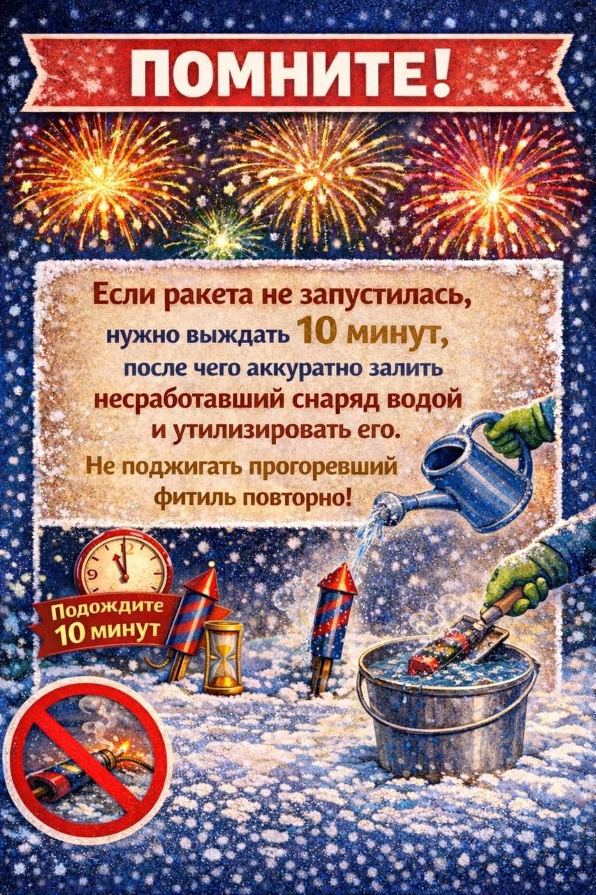 В новогодние и рождественские праздники, которые традиционно сопровождаются фейерверками и салютами, не стоит забывать о безопасности В новогодние и рождественские праздники, которые традиционно сопровождаются фейерверками и салютами, не стоит забывать о безопасности