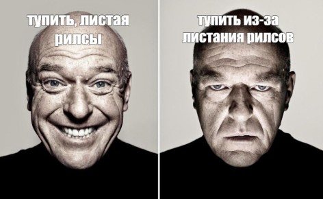 Рилсы провоцируют «гниение» мозга