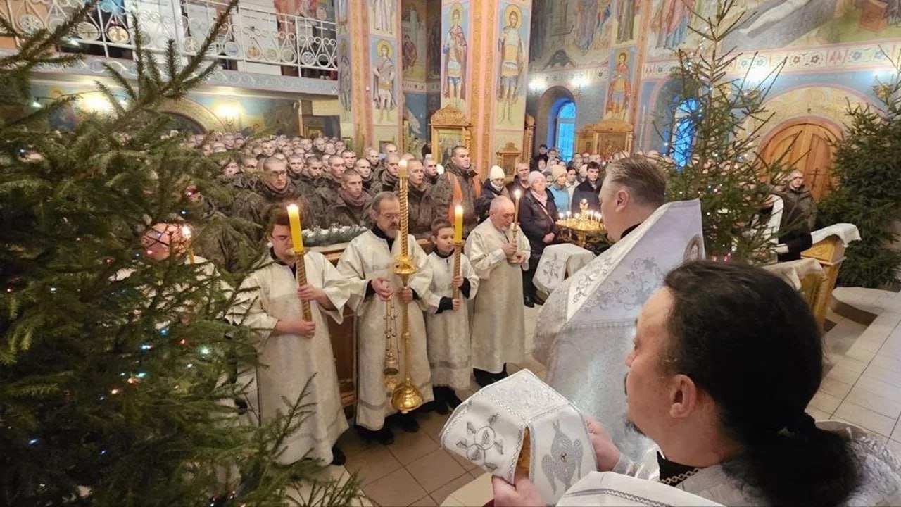 Литургию для военнослужащих провели в Чебаркуле