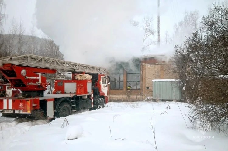 В Златоусте случился пожар в Областной психиатрической больнице №7