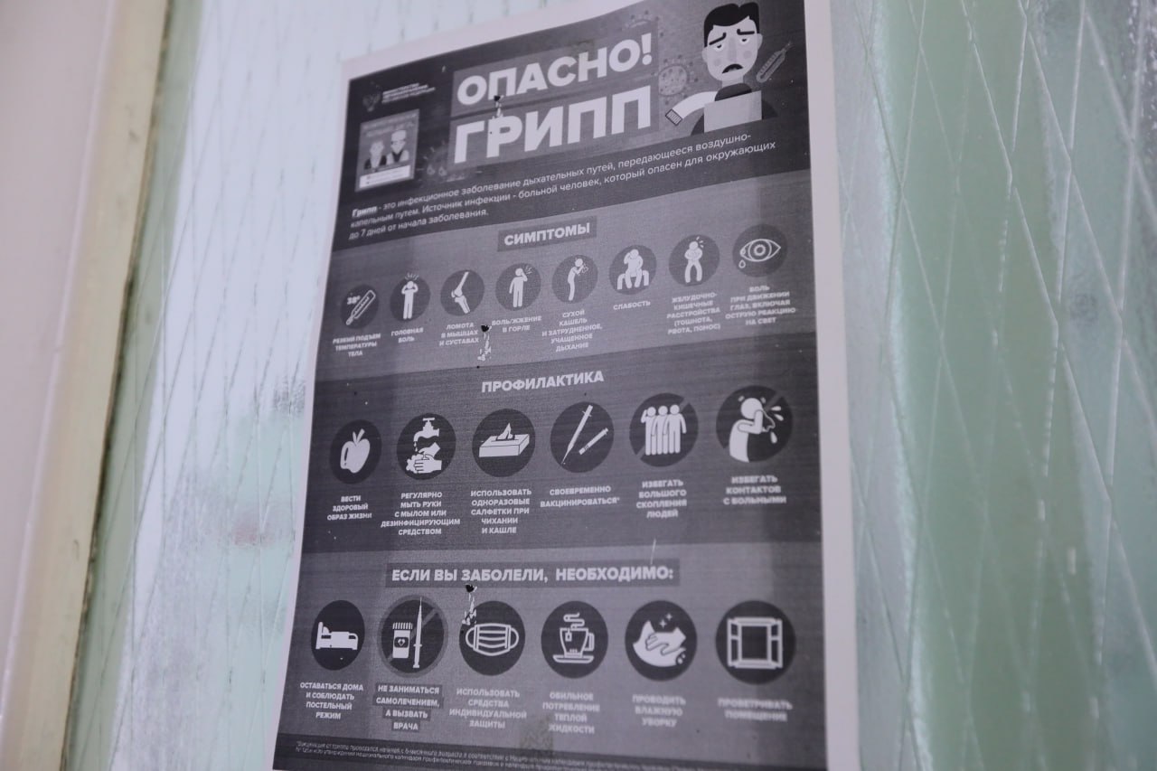 Новогодние праздники привели к снижению заболеваемости гриппом на Южном Урале