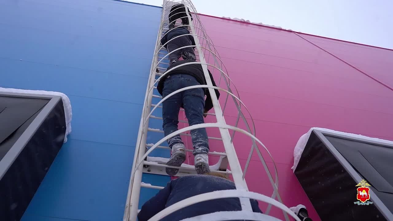 В Копейске нелегалы прятались от полиции на крыше пункта сортировки интернет-заказов