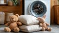 Стираем игрушки, подушки и покрывала: полезные советы для большой загрузки