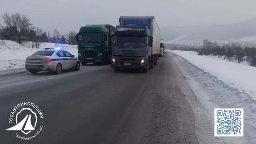 На 1589 км автодороги М-5 «Урал» произошла поломка транспортного средства