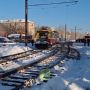 На пр. Победы тестируют новые рельсы