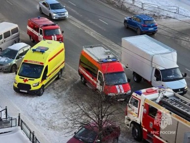 Пожар в отеле на Северо-Западе Челябинска