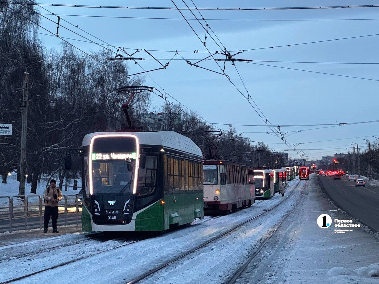 Почему который день встают трамваи на «северке», рассказали в ЧелябГЭТ