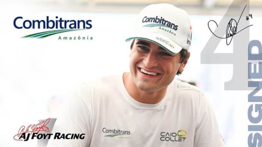 Чао Коллет присоединился к команде AJ Foyt Racing в IndyCar