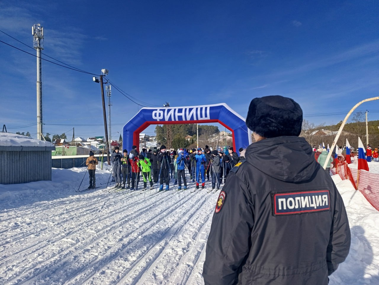 Сотрудники полиции обеспечили охрану общественного порядка в период проведения «Лыжни России-2026» на территории Челябинской области