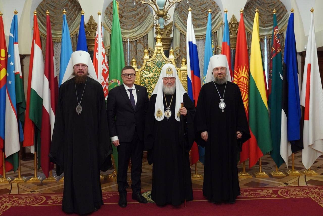 Алексей Текслер: В Москве встретился со Святейшим Патриархом Московским и всея Руси Кириллом Алексей Текслер: В Москве встретился со Святейшим Патриархом Московским и всея Руси Кириллом