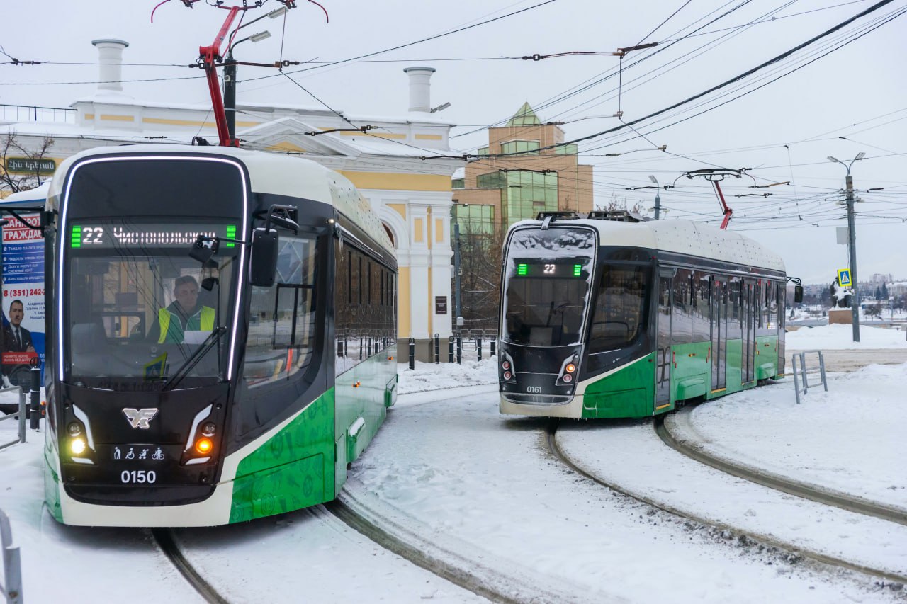 Челябинский трамвай номинировали на национальную премию в сфере транспорта