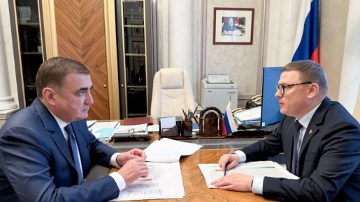 Губернатор Челябинской области Алексей Текслер доложил помощнику президента, секретарю Госсовета Алексею Дюмину о работе по поддержке участников СВО и их семей