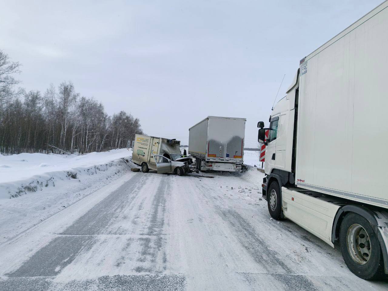 Массовое ДТП произошло на трассе Р-254 «Иртыш» под Челябинском