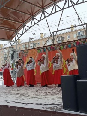 В Копейске отпраздновали Масленицу