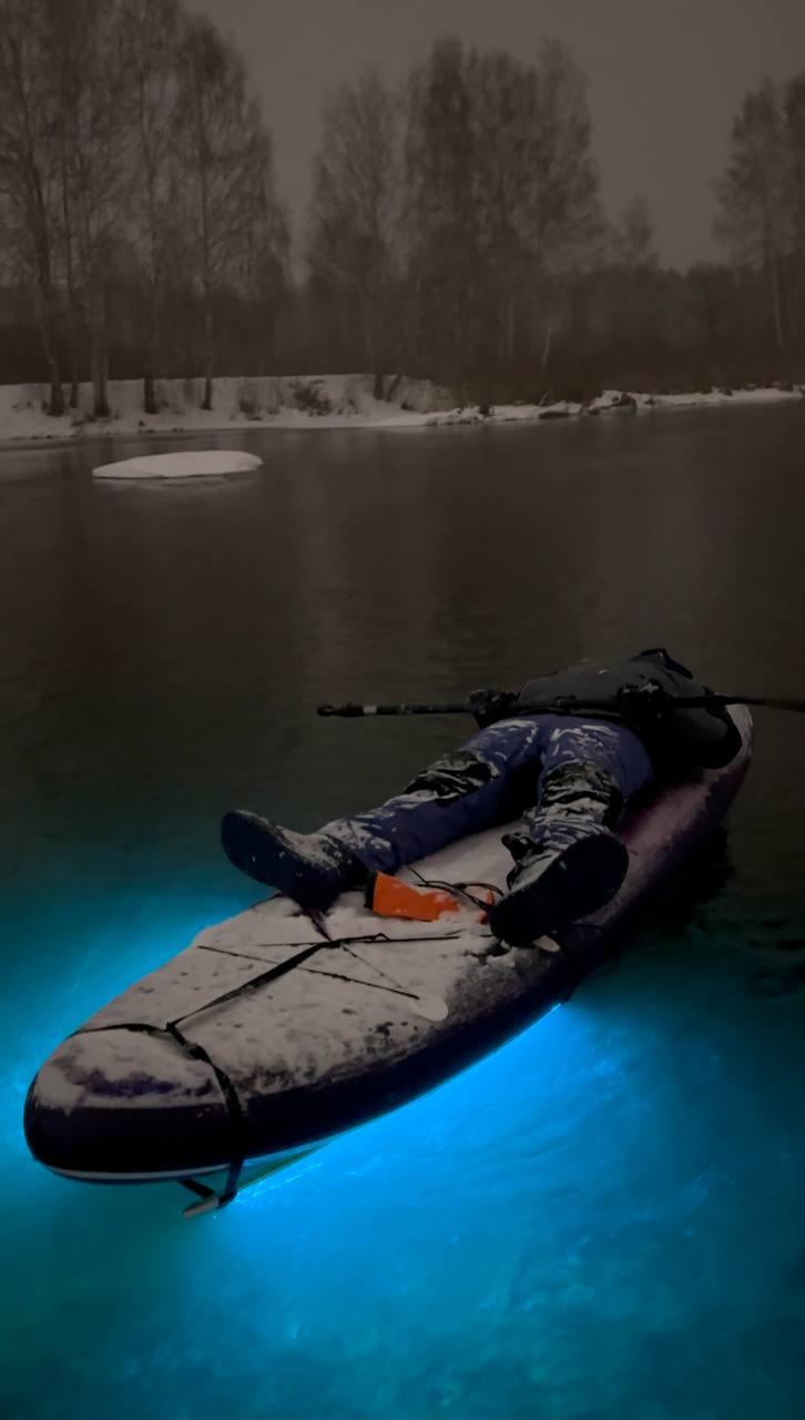 Челябинцы в мороз проложили самый живописный городской маршрут на сапбордах Челябинцы в мороз проложили самый живописный городской маршрут на сапбордах