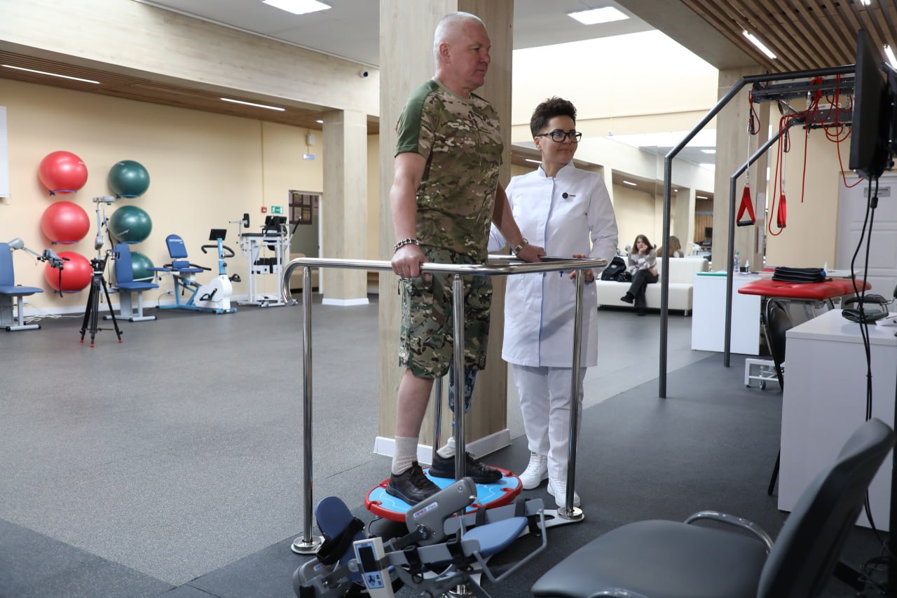 В Магнитогорске бойцов СВО после тяжелых ранений реабилитируют в спецотделении