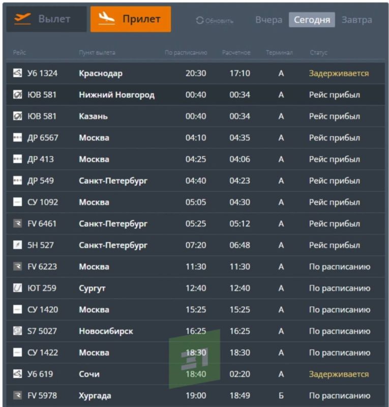 Челябинцы со вчерашнего вечера не могут улететь в Сочи