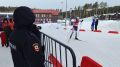 В Златоусте сотрудники полиции обеспечивают охрану общественного порядка в дни проведения финала Кубка России по биатлону