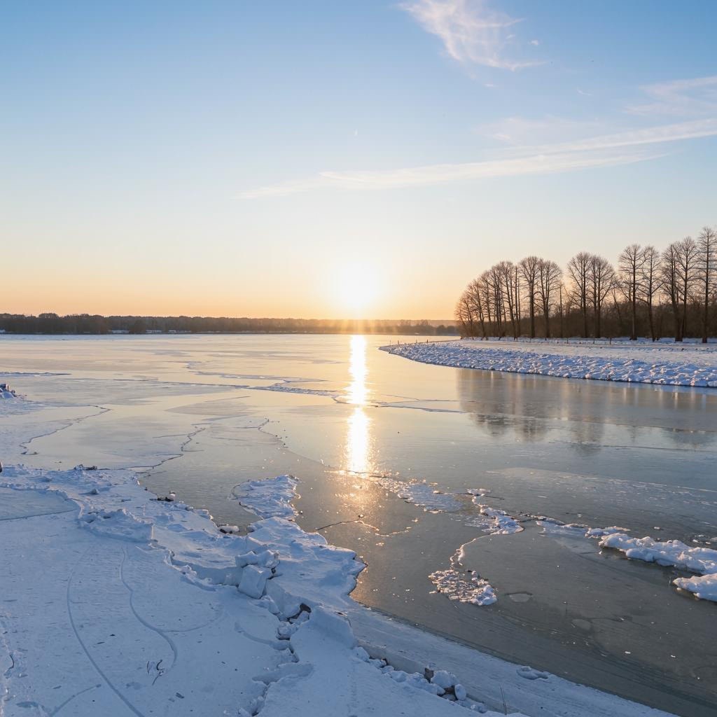 Лед на реке Урал стал смертельно опасным