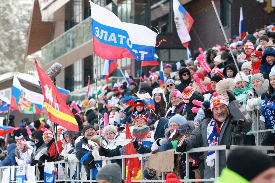 Финал Кубка России по биатлону в Златоусте собрал больше 27 тысяч зрителей