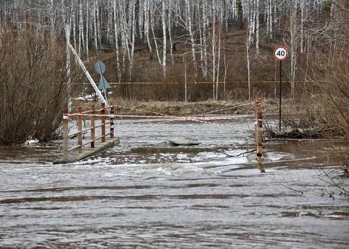 Обильные снегопады втрое увеличили водность рек в Челябинской области