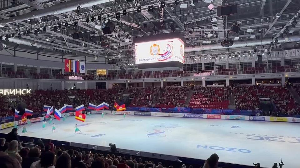 В Челябинске официально открылся финал гран-при по фигурному катанию