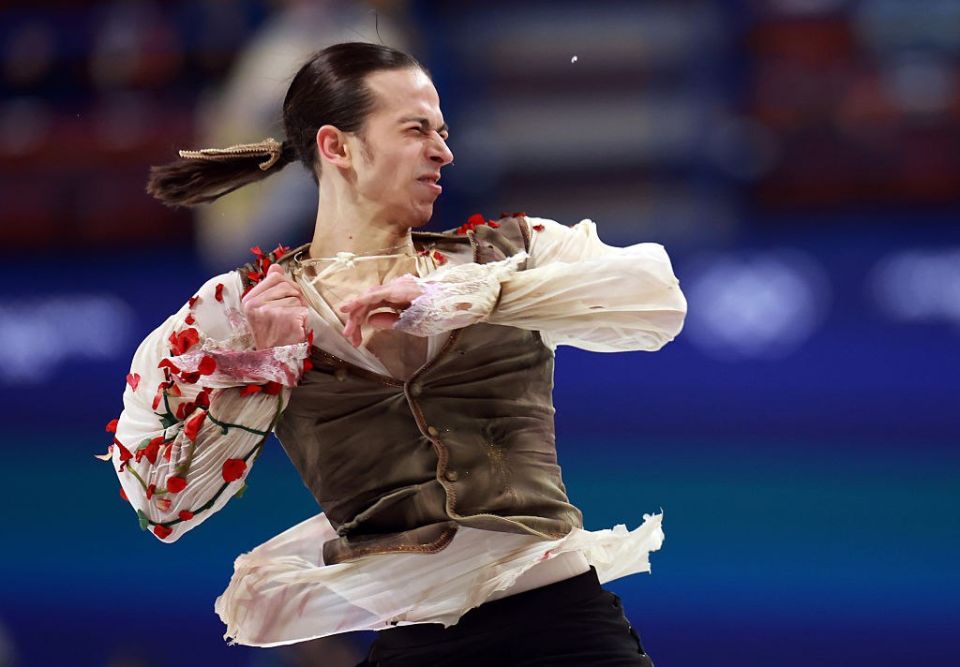 Фигурист Петр Гуменник выиграл короткую программу в финале Гран-при России, который проходит в Челябинске