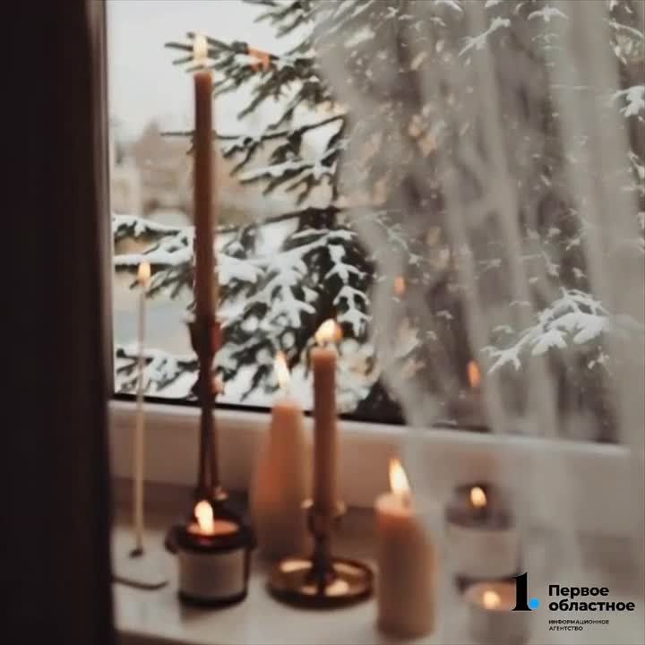 Морозный день в Челябинске